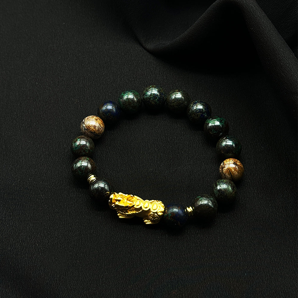 PiXiu Feng Shui bracelet born of the Wood Element