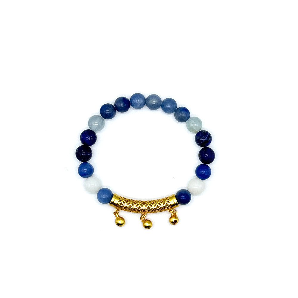 Wealth Radiance Feng Shui bracelet born of the Water Element