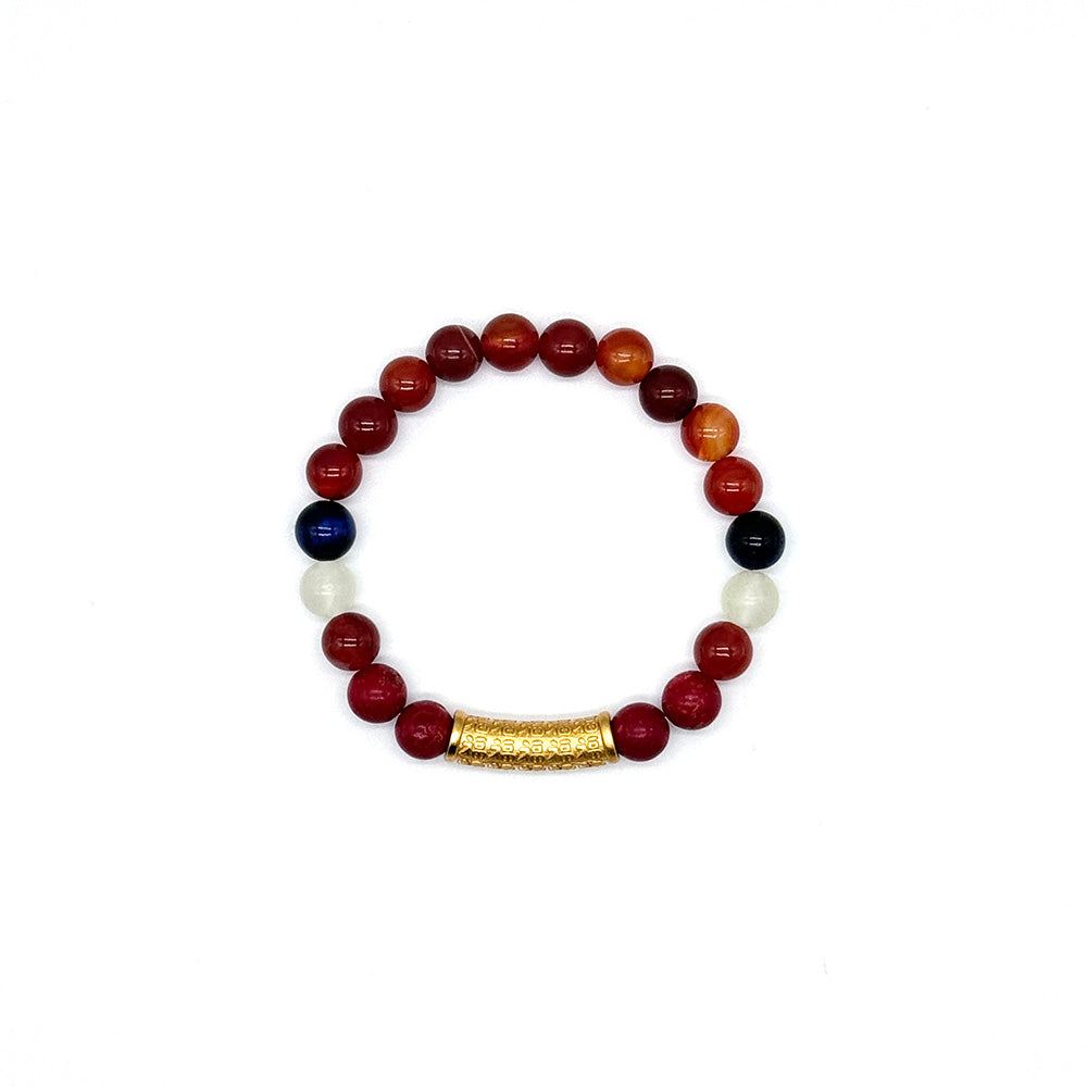 Prosperity Talisman Feng Shui bracelet inspired by the Fire Element