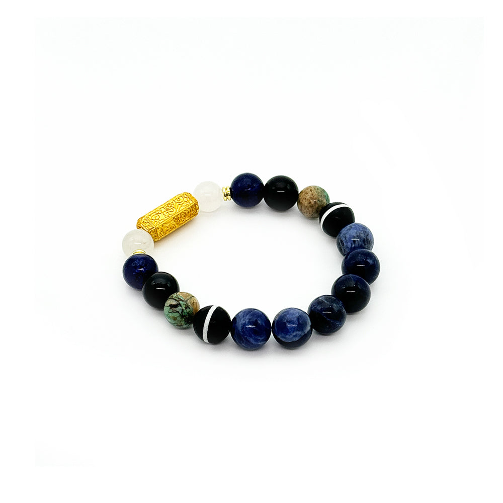 Wishful Cylinder Feng Shui bracelet inspired by the Wood Element