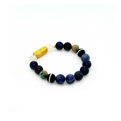 Wishful Cylinder Feng Shui bracelet inspired by the Wood Element