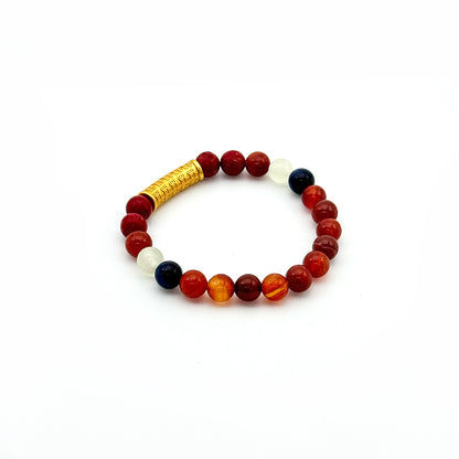 Prosperity Talisman Feng Shui bracelet inspired by the Fire Element