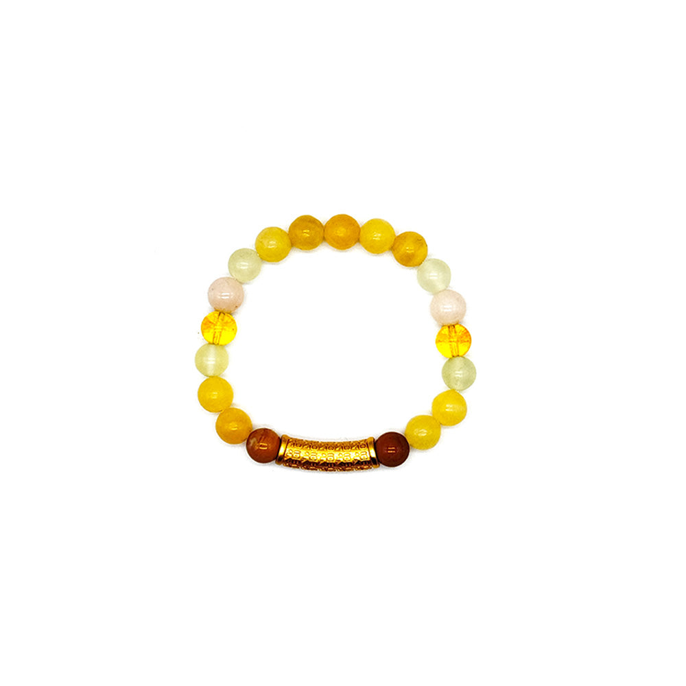 Prosperity Talisman Feng Shui bracelet inspired by the Gold Element