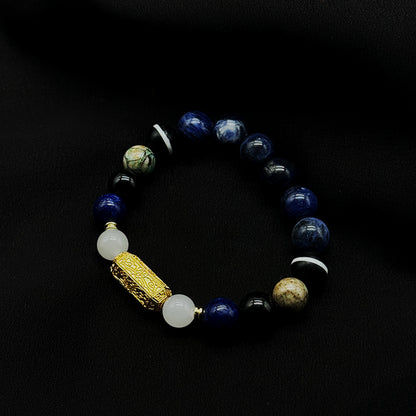 Wishful Cylinder Feng Shui bracelet inspired by the Wood Element